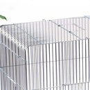 PAWS ASIA Manufacturers Cheap Galvanized Wire Large Love Bird Cage With Two Breeding Door