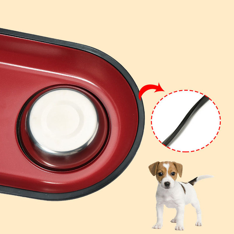 PAWS ASIA AliExpress New High Quality Outdoor Multi Color Fancy Patterned Pet Double Dog Bowls4