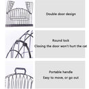 PAWS ASIA Wholesale Metal Durable Anti Scratch Cat Cage For Bathing Pet Shower Carrier