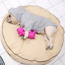 PAWS ASIA Suppliers Custom Private Label Waterproof Pink Round Donut Cat Dog Bed