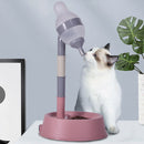 PAWS ASIA Wholesale New 2 In 1 Adjustable Height Detachable Food And Water Bowls For Pets Dog Cat