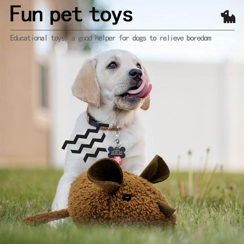 PAWS ASIA Manufacturers Cute Plush Mouse Squeaky Interactive Durable Chew Play Electronic Dog Toys