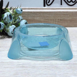 PAWS ASIA Manufacturers Plastic Raised Feed Water And Food Transparent Cat Bowl Dog