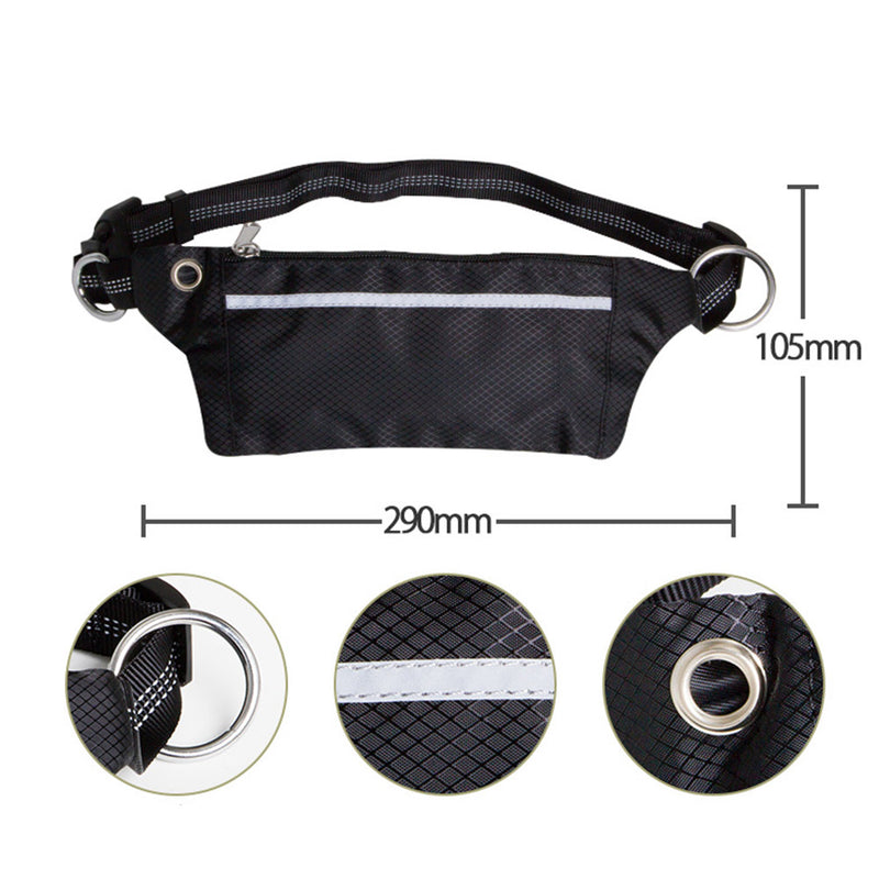 PAWS ASIA Manufacturers Reflective Nylon Adjustable Running Hands Free Dog Leash