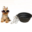 PAWS ASIA Suppliers Dropshipping Multi Color Collapsible Travel Portable Slow Feeder Raised Pet Bowl Dog Cat On Sale