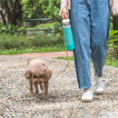 PAWS ASIA Factory Stainless Steel Portable Outdoor Travel Insulated Dog Water Bottle