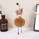 PAWS ASIA Shopee Hot Selling Pet Indoor Exercise Fluffy Present Tease Cat Toy Wand