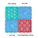 PAWS ASIA Wholesale Safe Silicone Slow Feeder Dog Lick Mat Pet Bath Train Food Plate Suck On The Wall
