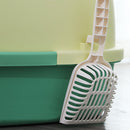 PAWS ASIA Manufacturers Luxury Enclosed Open Top Big Cat Litter Box Toilet With Small Corridor