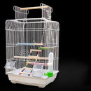 PAWS ASIA Chinese Manufacturer Hot Sale Metal Luxury Hanging Breeding Cage Love Birds With Plastic Trays