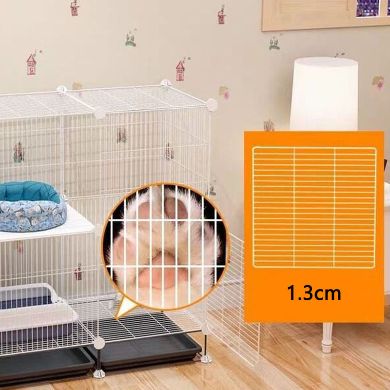 PAWS ASIA Manufacturers Cheap Indoor Large 3 Layer White Display Pet Cat Cages House