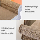 PAWS ASIA Wholesale Eco Friendly Corrugated Cardboard Latest Cute Large Sofa Cat Scratcher Toy