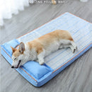 PAWS ASIA Suppliers Summer Cold Washable Luxury Big Dog Cooling Sofa Bed With Pillow