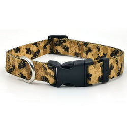 PAWS ASIA Shopee Hot Sale Summer Luxury Nylon Camo Breathable Large Dog Collar