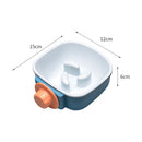 PAWS ASIA Factory Direct Sale Travel Anti Choking Slow Eating Hanging Pet Bowl Dog Cat