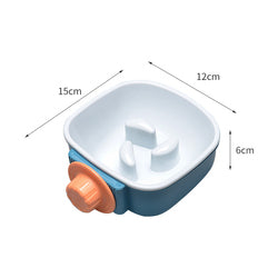 PAWS ASIA Factory Direct Sale Travel Anti Choking Slow Eating Hanging Pet Bowl Dog Cat