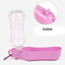 PAWS ASIA Suppliers Outdoor Foldable Mineral Nozzle Water Pet Bottle 518ML 280ML For Small Large Dogs