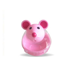 PAWS ASIA Suppliers Plastic Cute Interactive Pet Whack Treat Cat Tumbler Toy Mouse