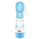 PAWS ASIA Wholesale Plastic Portable Travel Multi Use Dog Drink Bottle With Dog Food
