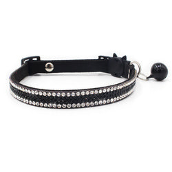 PAWS ASIA Wholesale Pet Accessories Breakaway Luxury Rhinestone Dog Cat Collar With Bells