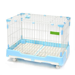 PAWS ASIA Suppliers Metal Cheap Indoor Breeding Rabbit Cage With Wheel For Sale
