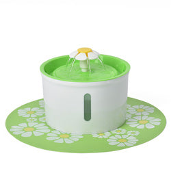 PAWS ASIA Manufacturer High Quality Automatic Pet Food Feeder Drinking Fountain With Non Slip Mats