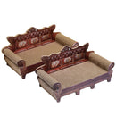 PAWS ASIA Wholesale Eco Friendly Corrugated Cardboard Latest Cute Large Sofa Cat Scratcher Toy