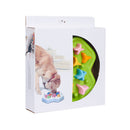PAWS ASIA Wholesale PP Plastic Portable Non Slip Travel Slow Eating Play Dog Bowl
