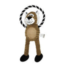 PAWS ASIA Factory Eco Friendly Squeaky Interactive Plush Small Animal Cotton Rope Dog Toys