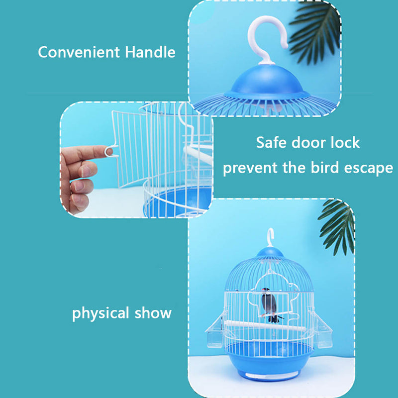 PAWS ASIA Suppliers China Outdoor Portable Small Canary Bird Cage With Handle