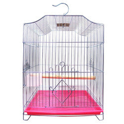 PAWS ASIA Manufacturer Galvanized Wire Economical Outdoor Hanging Bird Travel Cage