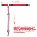 PAWS ASIA Wholesale Multi Use Reflective Elasticity Long Safety Unique Car Dog Leash