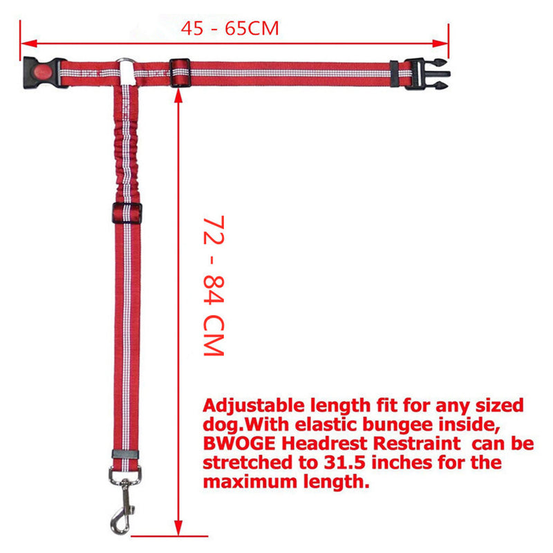 PAWS ASIA Wholesale Multi Use Reflective Elasticity Long Safety Unique Car Dog Leash