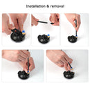 PAWS ASIA Manufacturers Steel Wire Interactive Suction Cup Long Stick Cat Toy With Feather