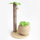 PAWS ASIA Amazon Fashion Sisal Climbing Frame Interactive Plush Scratching Cat Toy5