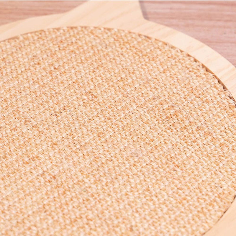 PAWS ASIA Supplier High Quality Sisal Cute Suction Cup Durable Claw Grind Pet Cat Toy Scratch Board