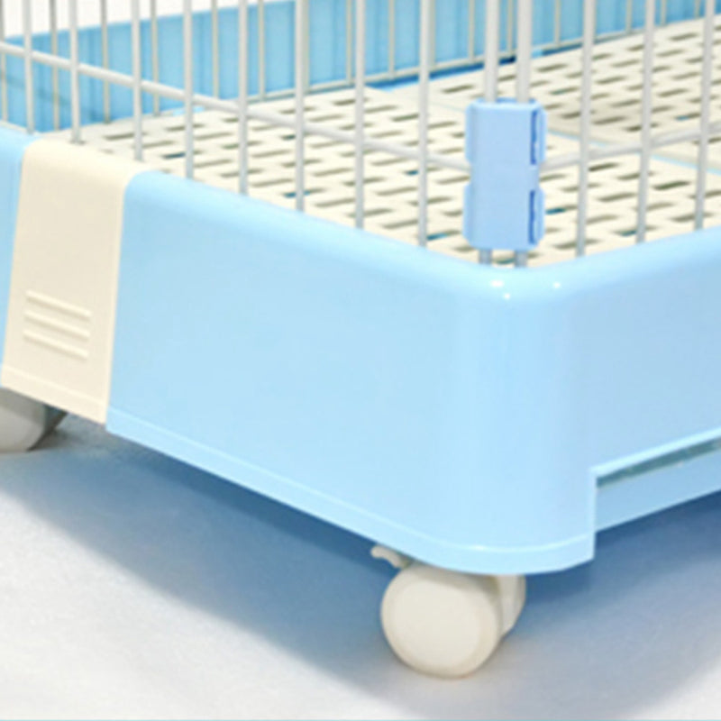 PAWS ASIA Suppliers Metal Cheap Indoor Breeding Rabbit Cage With Wheel For Sale