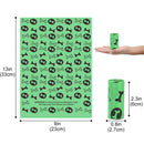 PAWS ASIA Manufacturer Custom Printed Cute Biodegradable Compostable Dog Poop Bags