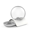 PAWS ASIA Factory New Eco Friendly Plastic Transparent Automatic Dog Water Bowl Cat Dispenser 2.8L