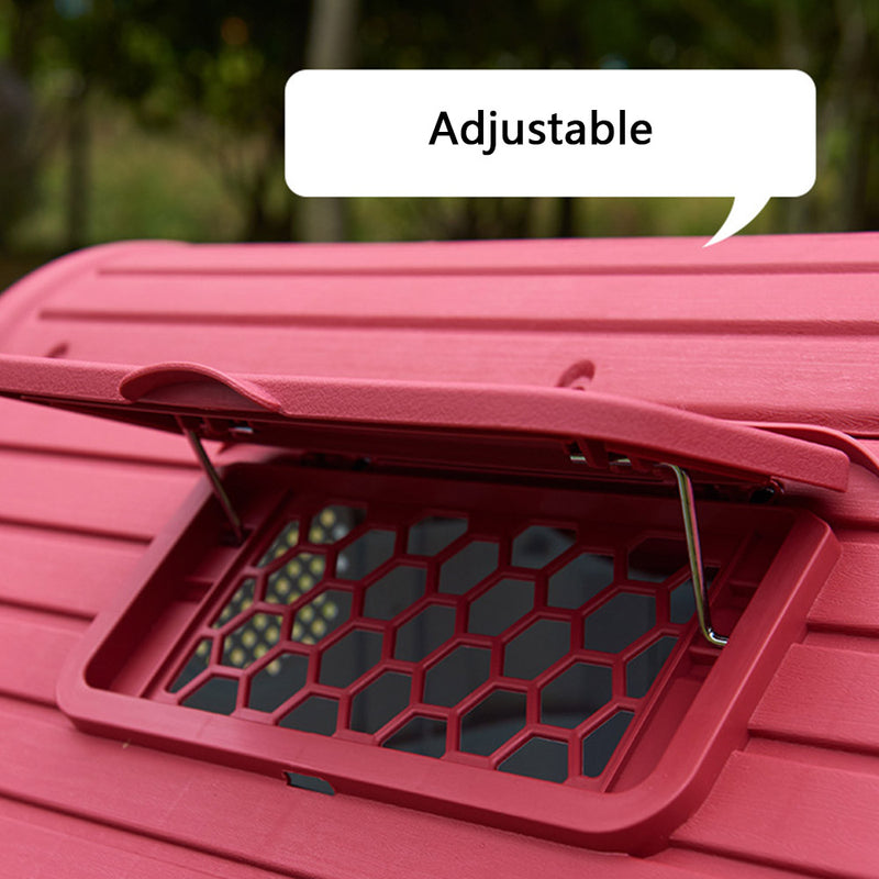 PAWS ASIA Wholesale Luxury Waterproof Large Plastic Outdoor Dog House Kennels