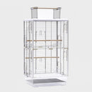 PAWS ASIA Manufacturers White Transparent Ornamental Big Acrylic Bird Cage