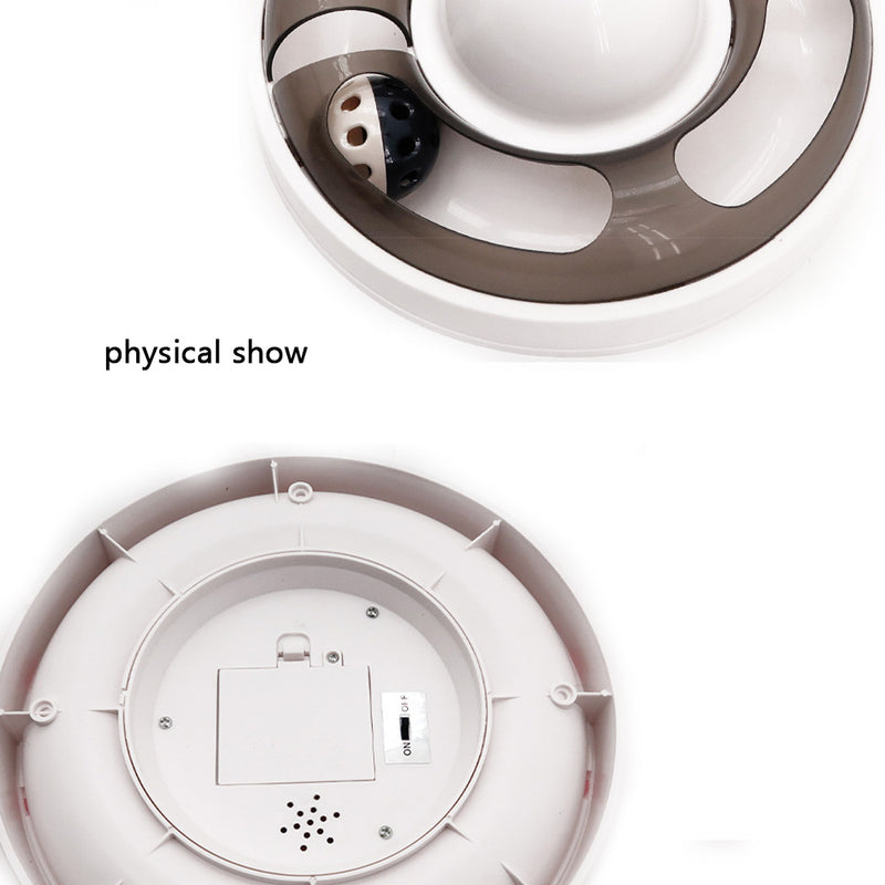 PAWS ASIA Suppliers Cute Electronic Automatic interactive Butterfly Cat Toy With Turntable