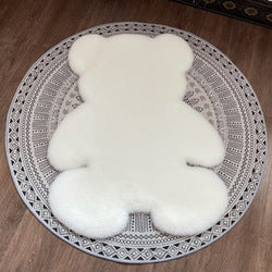 PAWS ASIA Suppliers Cute White Soft Plush Sofa Pad Small Pet Bed Mat Cat Dog Cushion