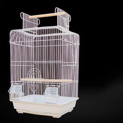 PAWS ASIA Chinese Manufacturer Hot Sale Metal Luxury Hanging Breeding Cage Love Birds With Plastic Trays