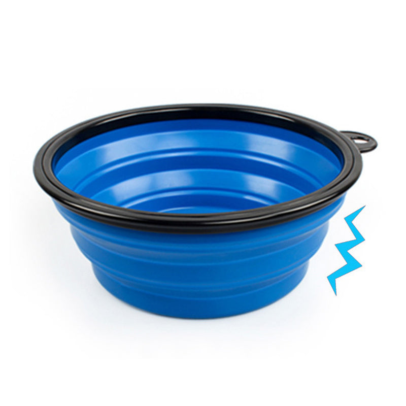 PAWS ASIA Wish Cheap Hot sale New Designed Travel Collapsible Portable Luxury Eco Friendly Silicone Water Food Dog Bowl