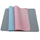PAWS ASIA Suppliers Silicone BPA Free No Spill Non Slip Waterproof Easy To Clean Cat Dog Feeding Mats Pet Placemat