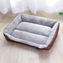 PAWS ASIA Factory Wholesale Outdoor Fashion Sofa Pet Square Bed For Large Dogs
