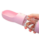 PAWS ASIA Suppliers Direct Sale Plastic Travel Multi Use Portable Dog Drink Bottle With Dog Food