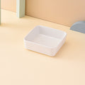 PAWS ASIA Factory Square Elevated Ceramic Pet Feeding Double Dog Cat Bowl With Wood Stand