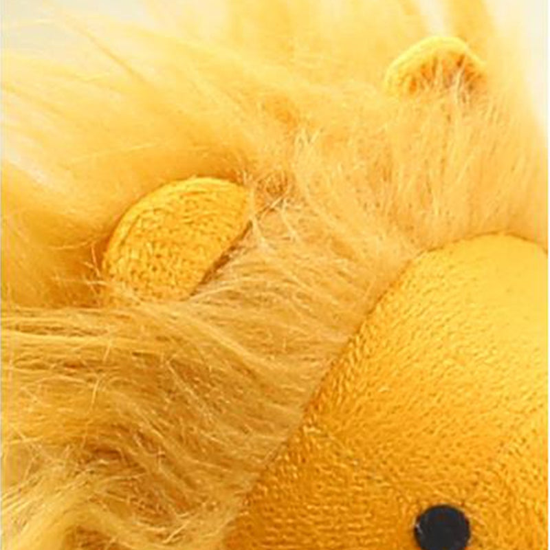 PAWS ASIA Custom Cute Pet Scratcher Sisal Stuffed Personalized Funny Lion Toys For Cats